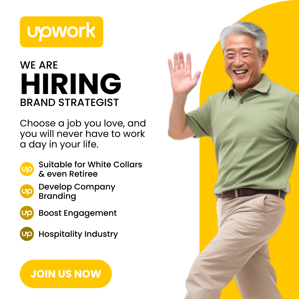 HireDesk Solutions Facebook ad: Brand Strategist Wanted, Join Our Team