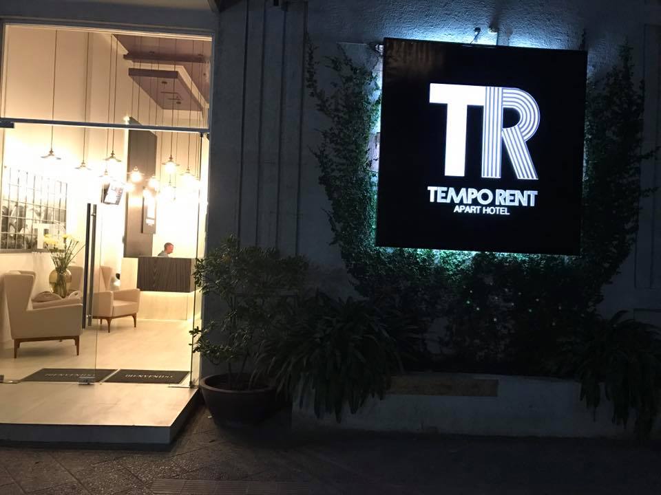 Tempo Rent Apart Hotel Facebook ad: Ubicados en el mejor barrio gastronómico de providencia…