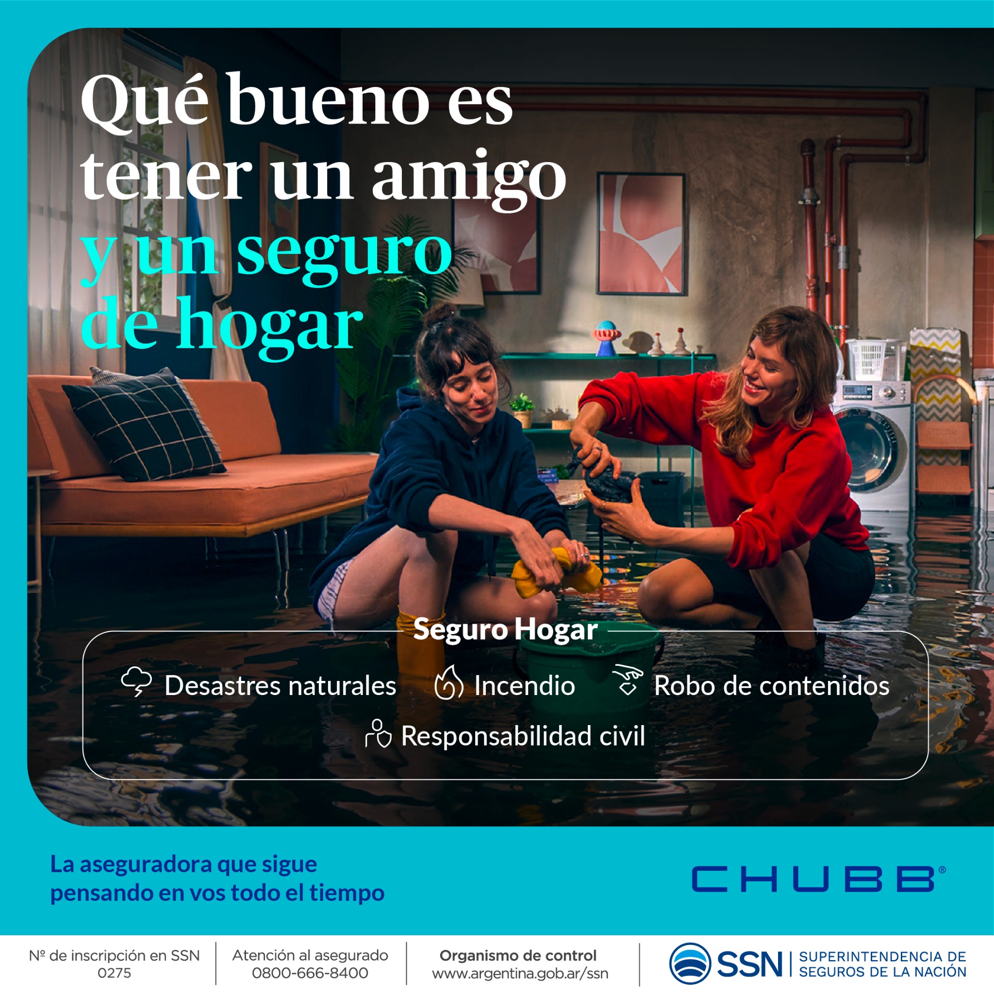 Chubb Seguros Facebook ad from Mar 28, 2026