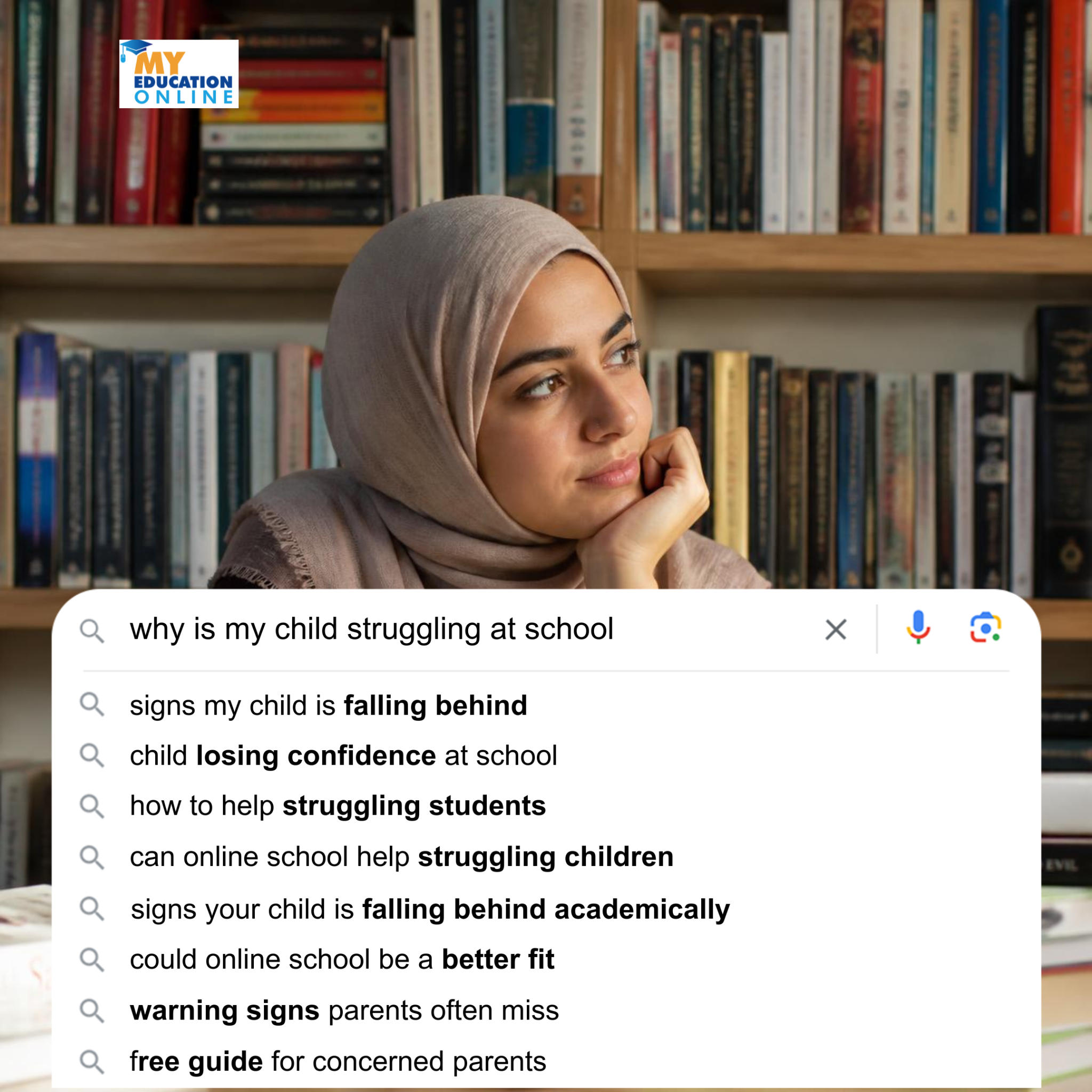 My Education Online Facebook ad