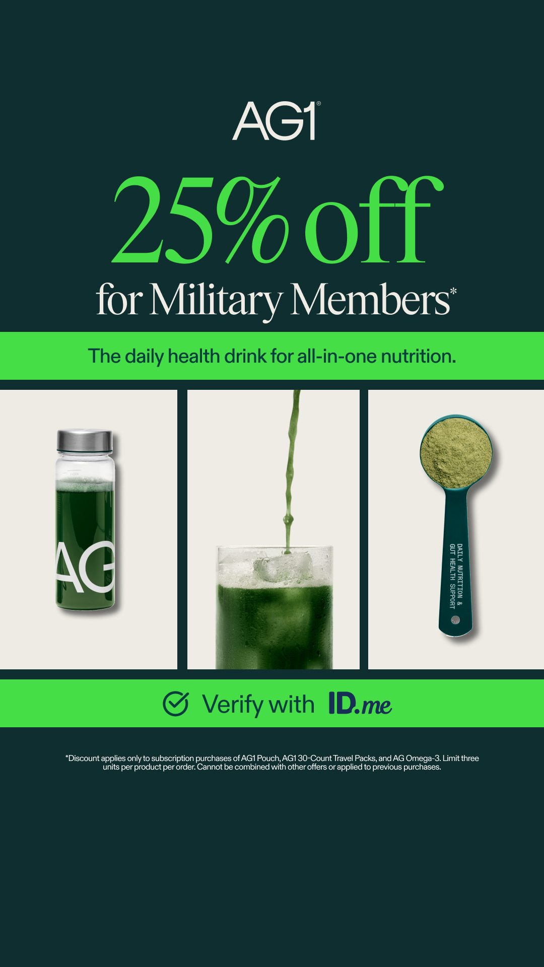 AG1 by Athletic Greens Facebook ad