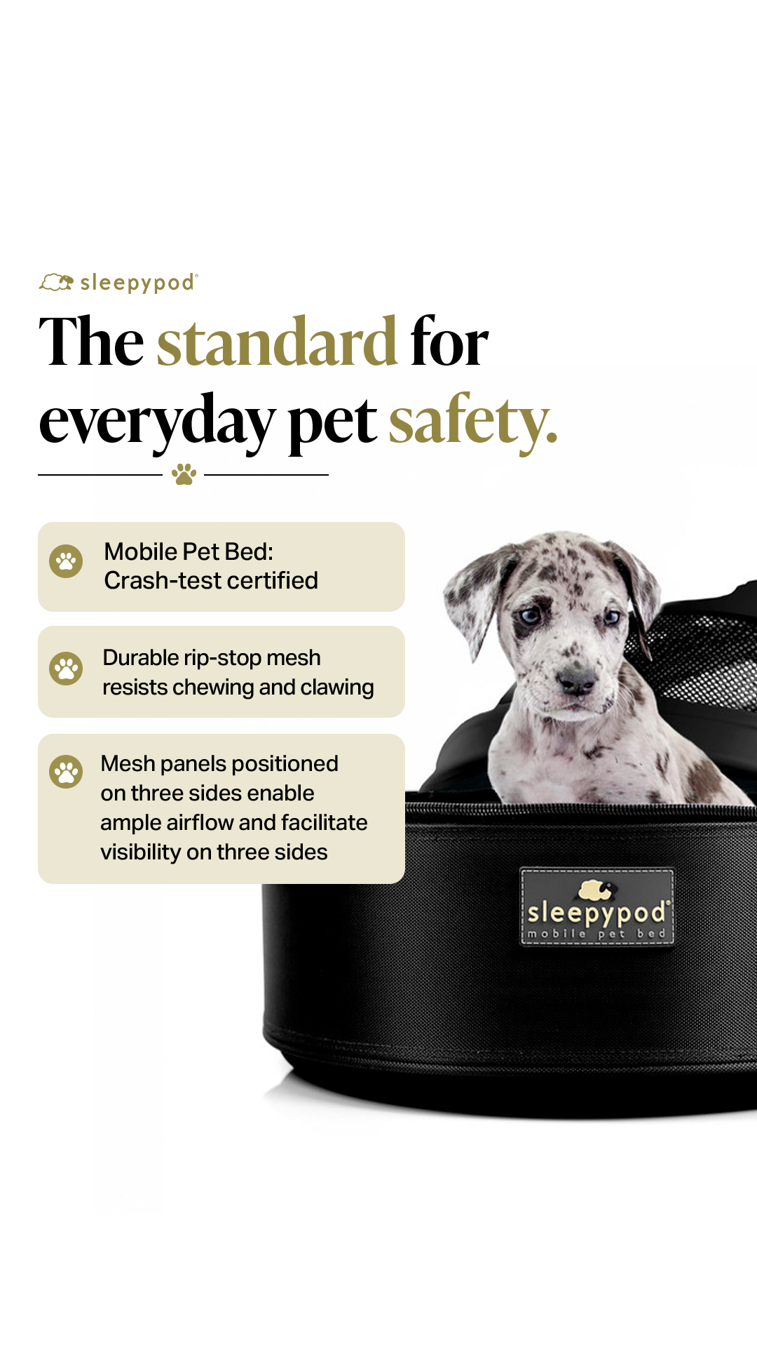 Sleepypod Facebook ad: CPS Certified