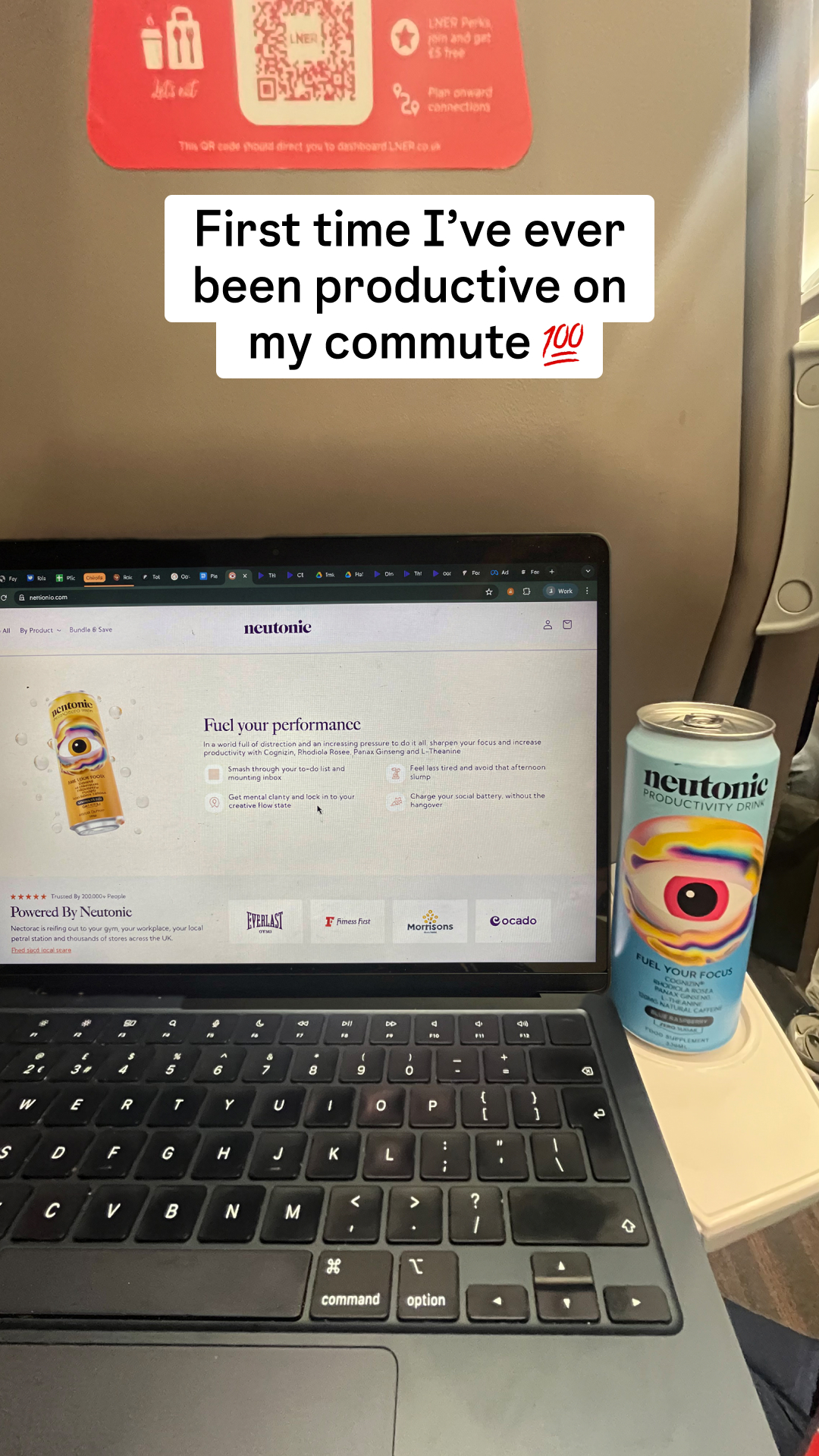 Neutonic Facebook ad