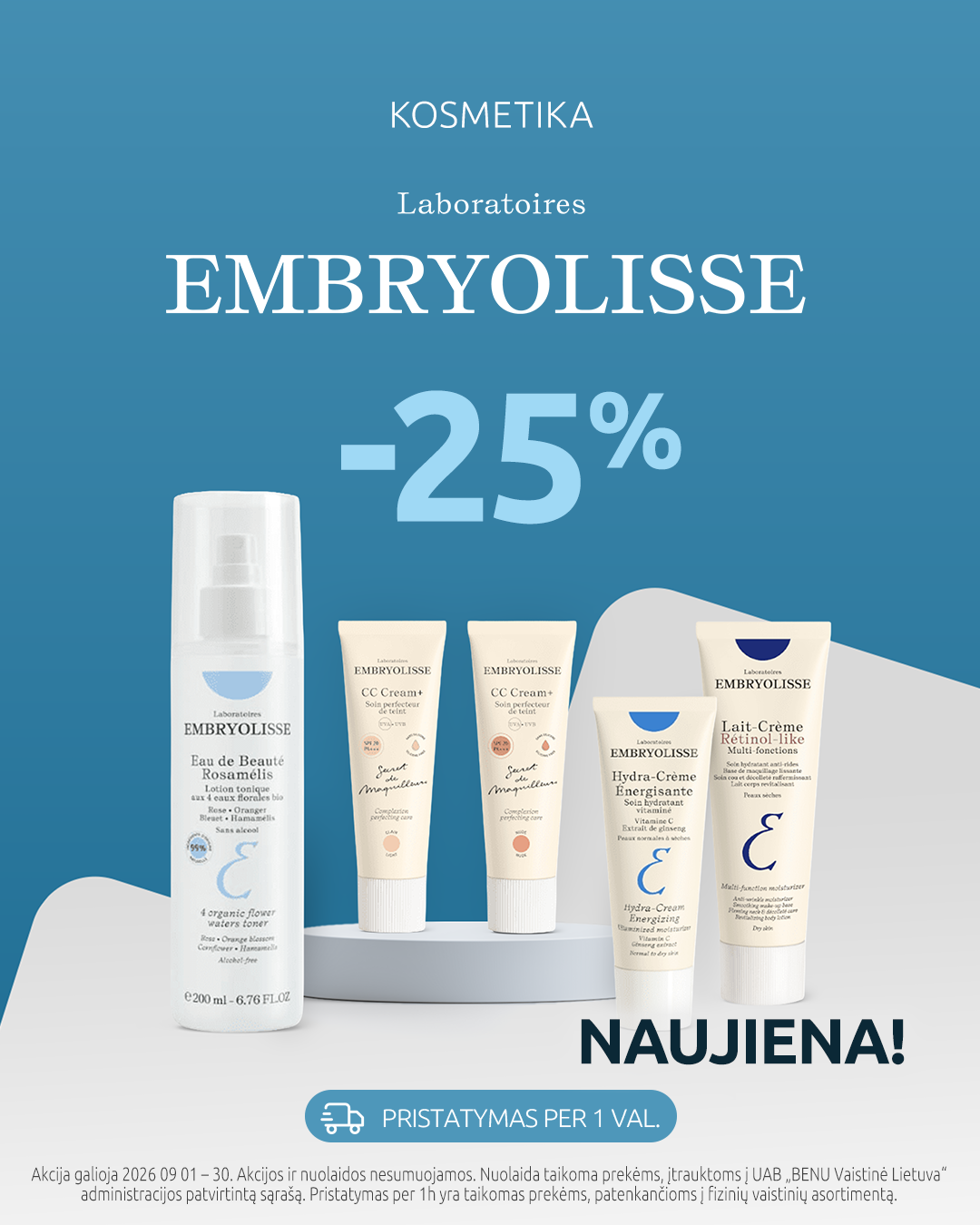 BENU Vaistinė Facebook ad: Apsipirk benu.lt