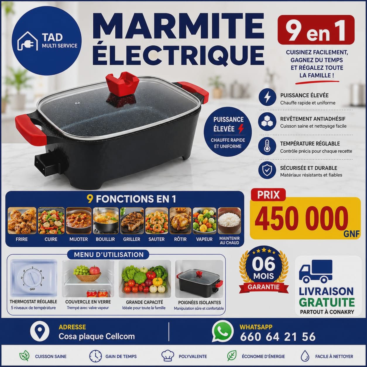 TAD Multi Service Facebook ad: PROMO SPÉCIALE ÉLECTROMÉNAGER