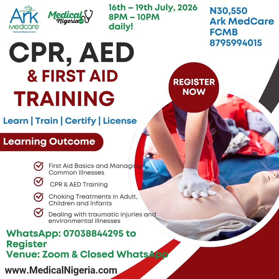 Medical Nigeria Facebook ad: Enrol Now