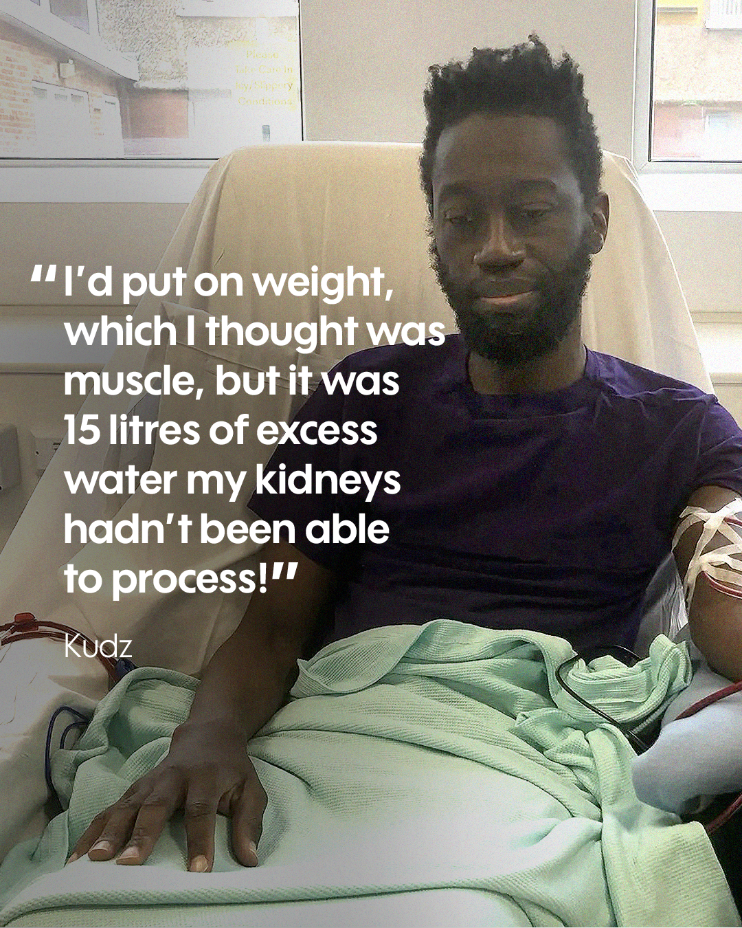 Kidney Research UK Facebook ad