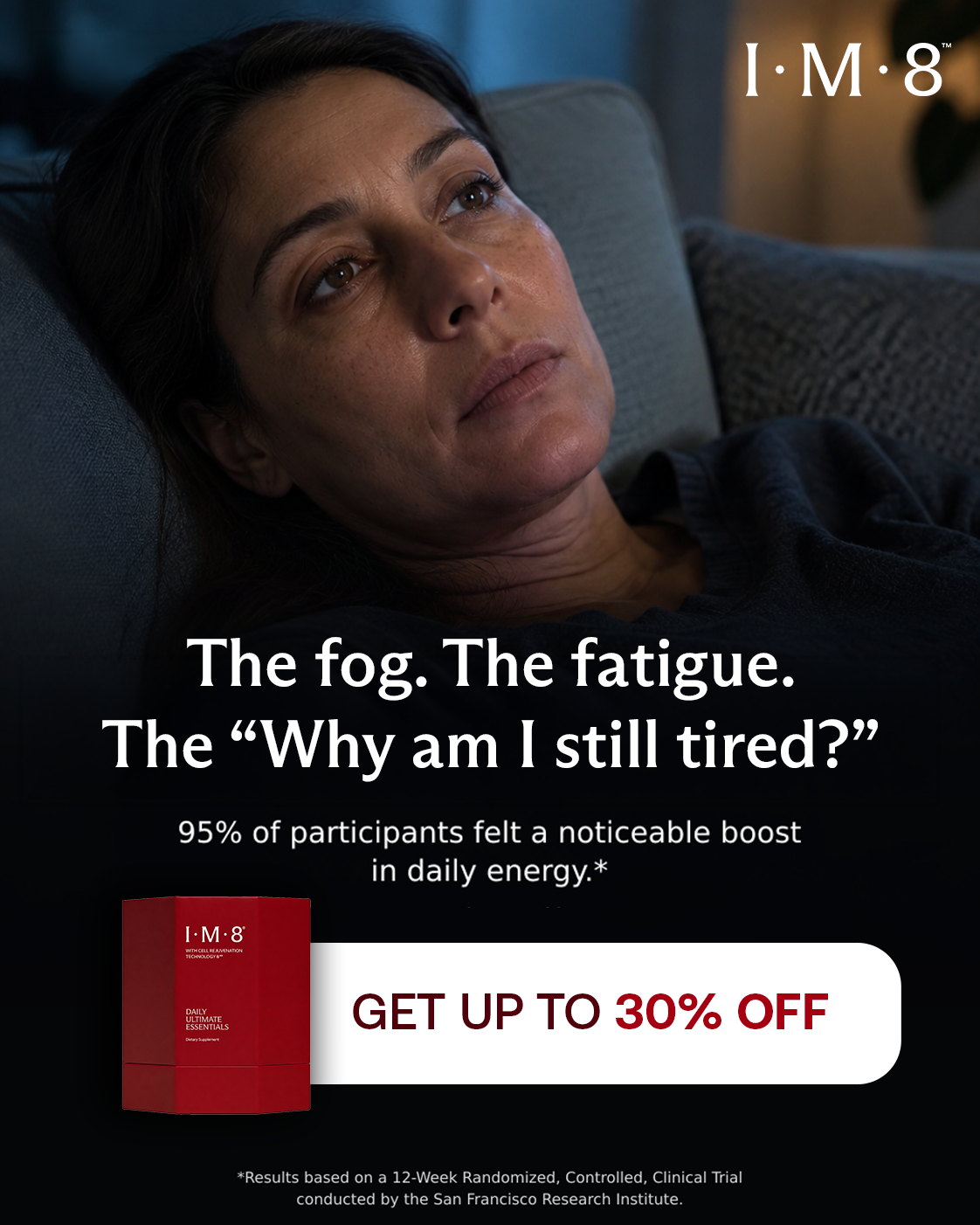 IM8 Health Facebook ad