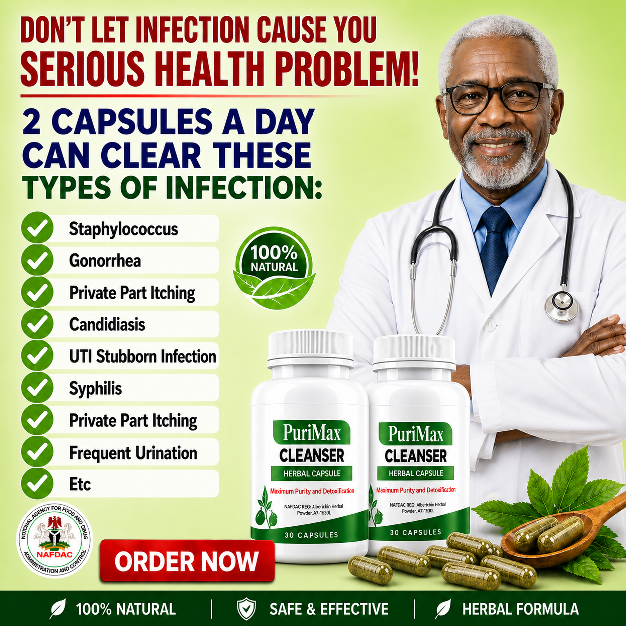 Presh Ultimate Wellness Facebook ad
