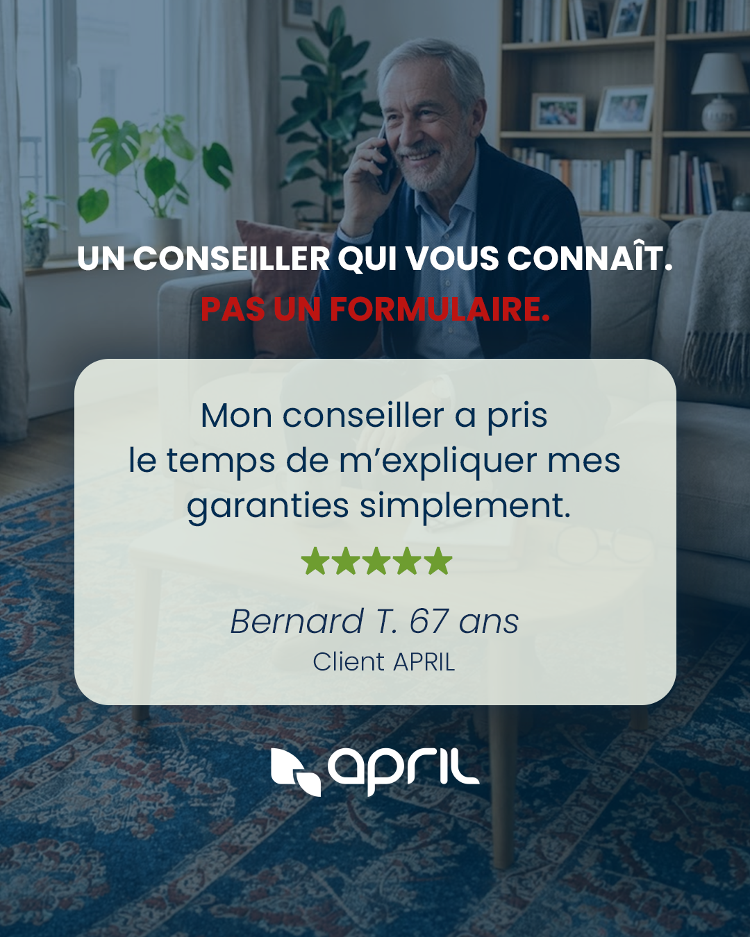 APRIL Facebook ad