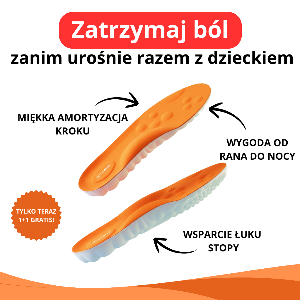 Orthomax Sklep Facebook ad: Chcesz na zawsze zapomnieć o bólu stóp?