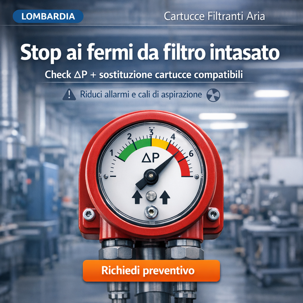 Impianti Elettrici Italia Facebook ad: Stop ai fermi da filtro intasato