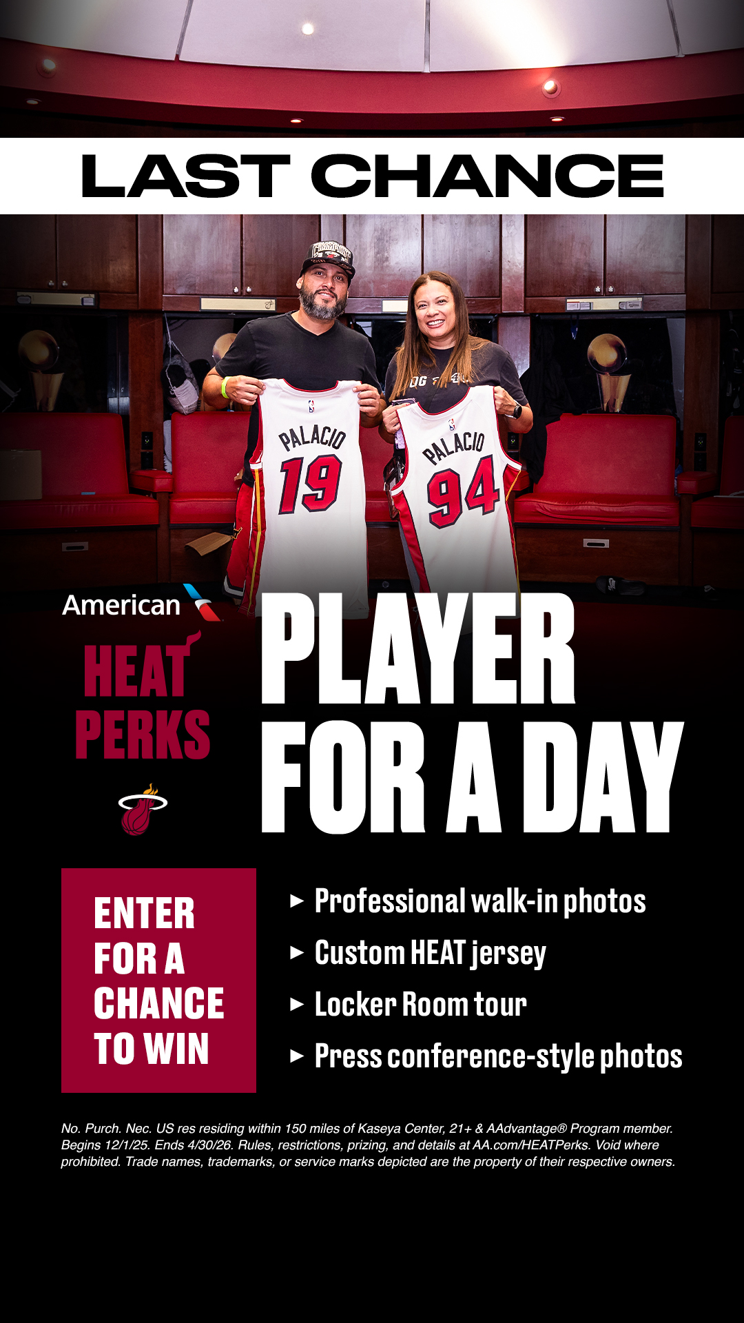 Miami Heat Facebook ad from Apr 1, 2026