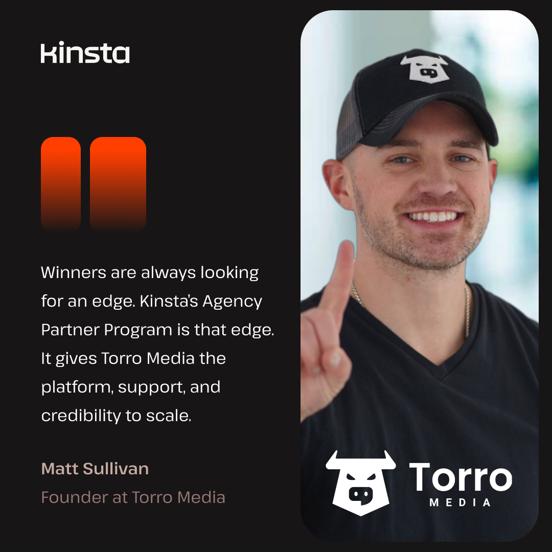 Kinsta Facebook ad