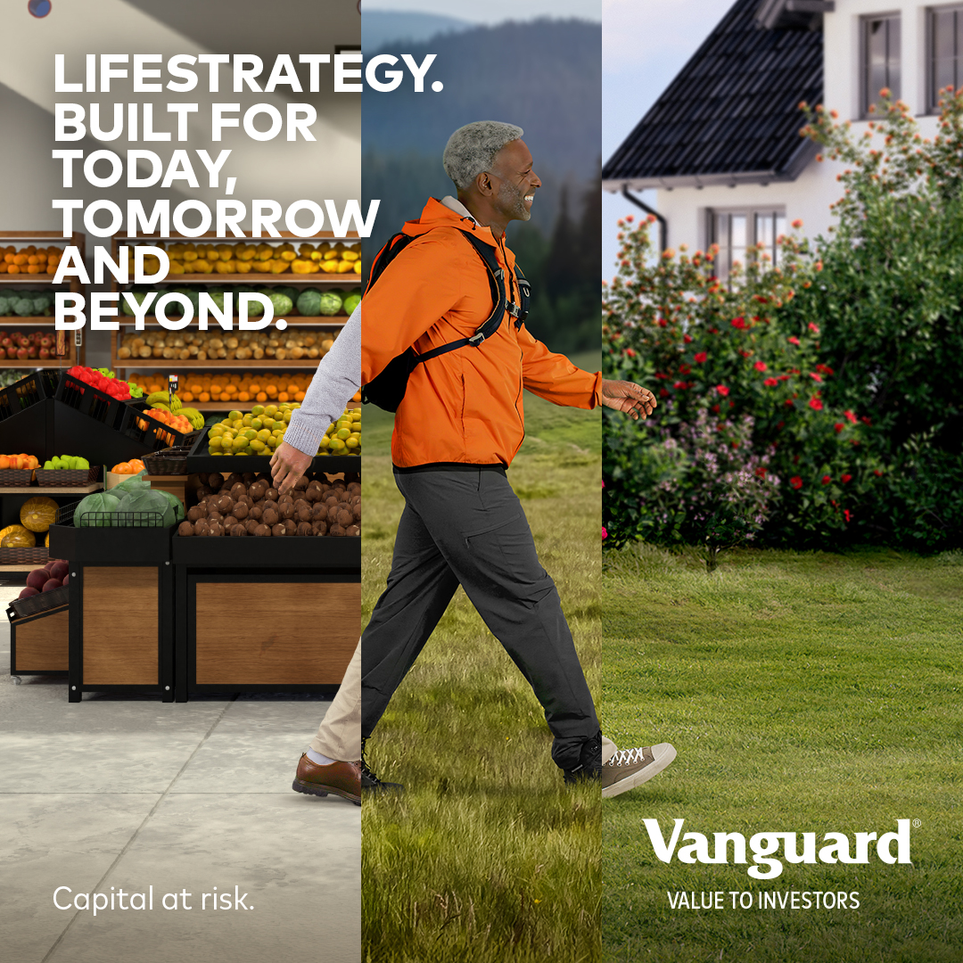 Vanguard UK Facebook ad