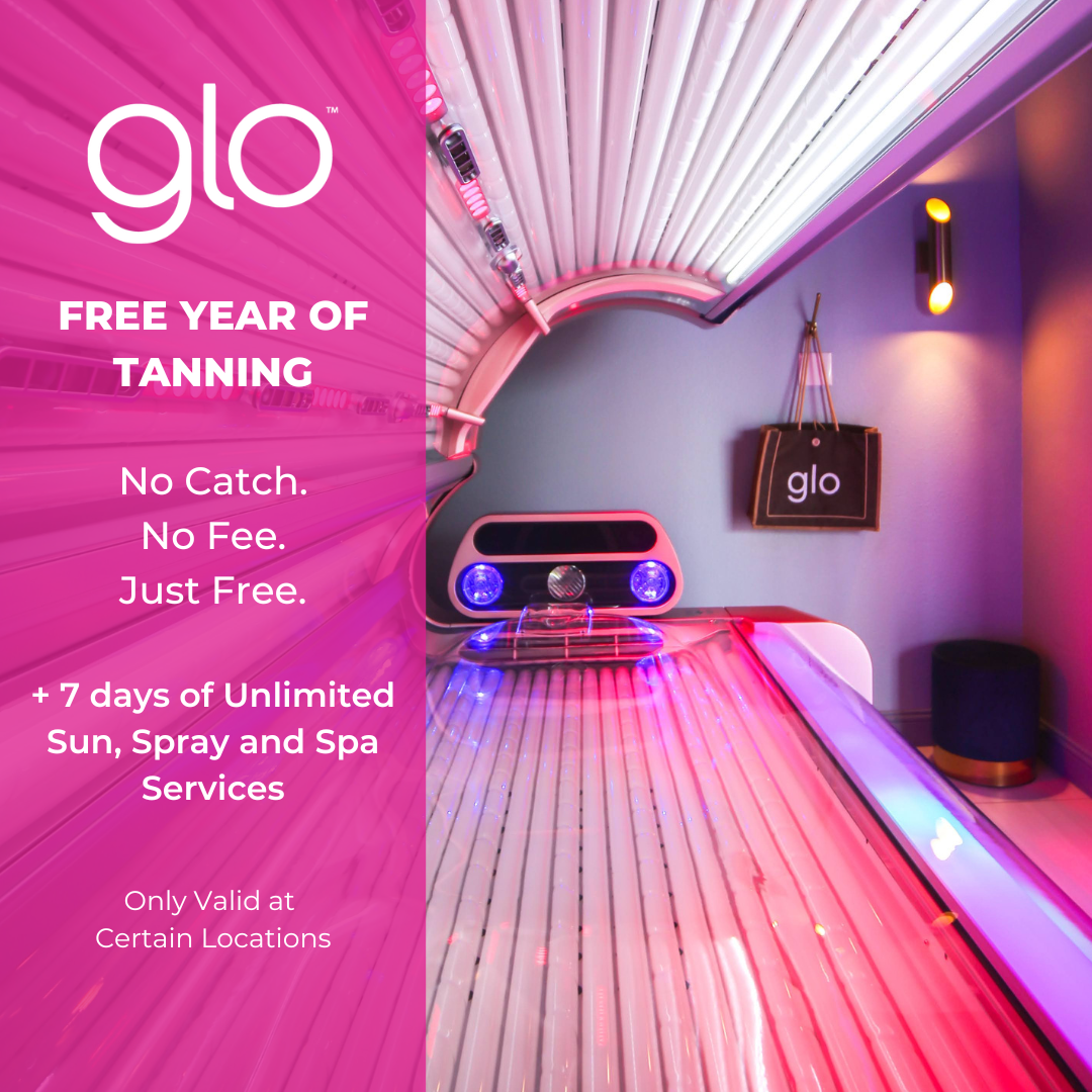 Glo Tanning Facebook ad