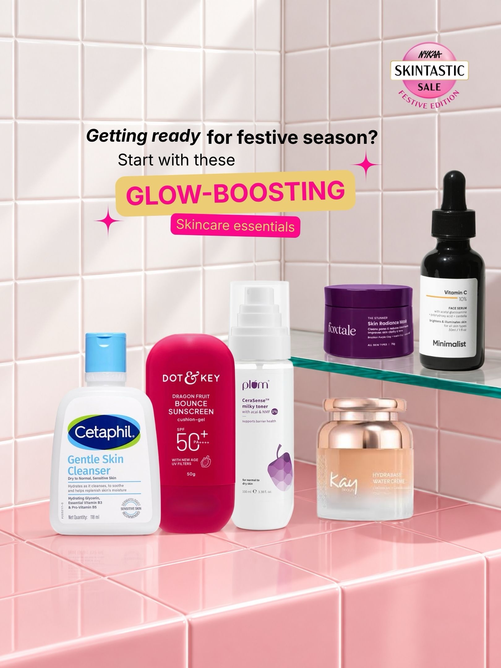 Nykaa Facebook ad: That festive beauty prep starts with skin that’s…