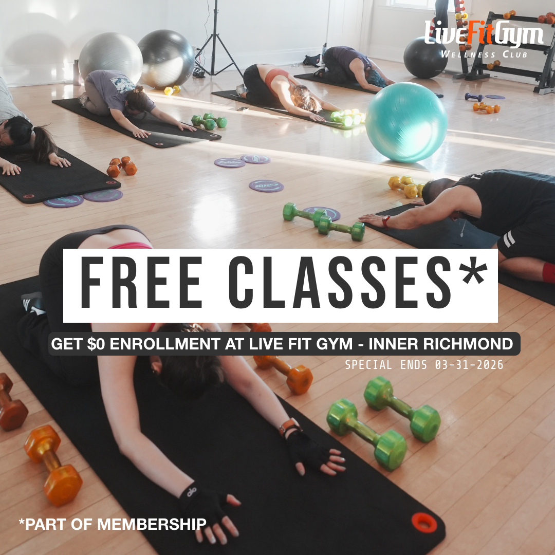 Live Fit Gym Facebook ad
