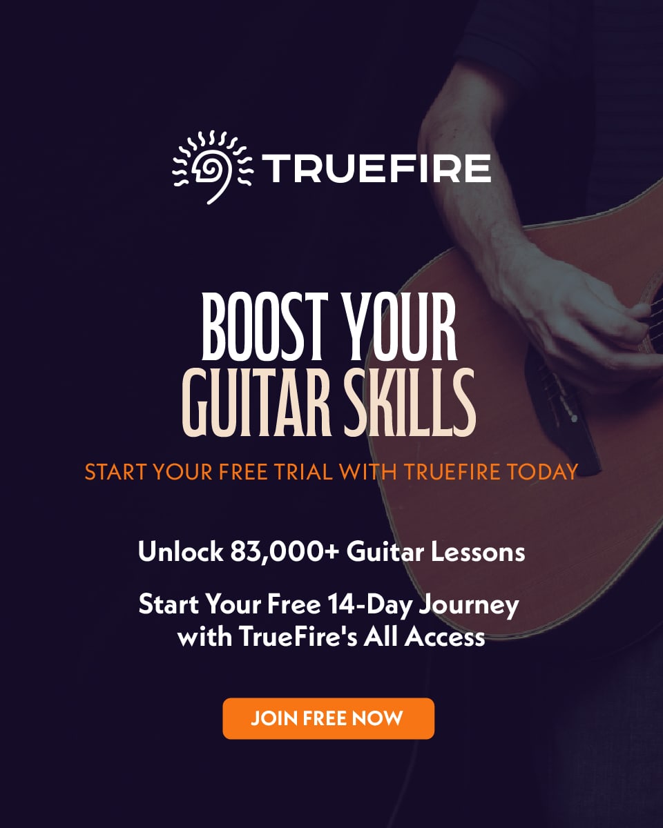 TrueFire Facebook ad