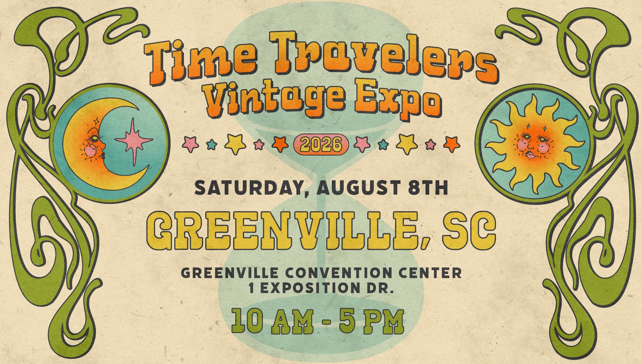 Time Travelers Vintage Expo Facebook ad