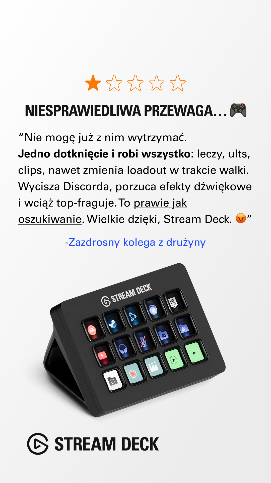 Elgato Facebook ad