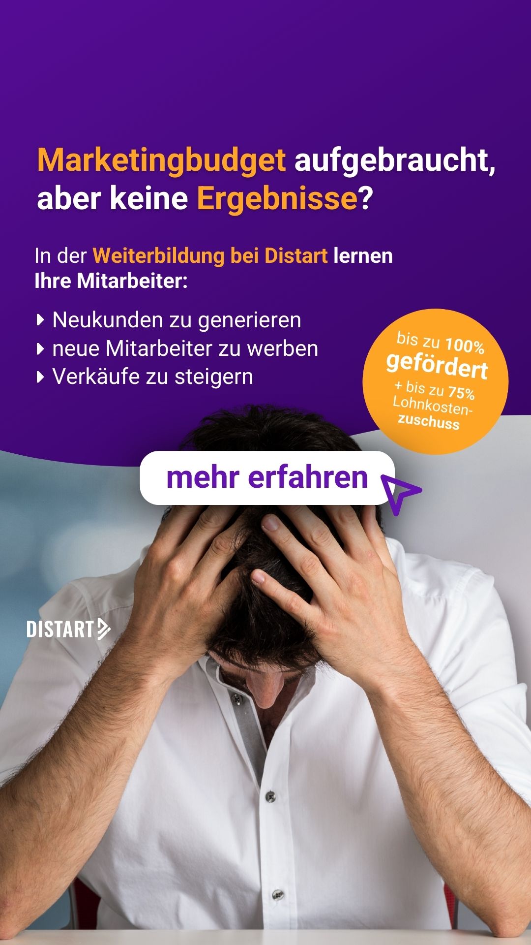 Distart Facebook ad