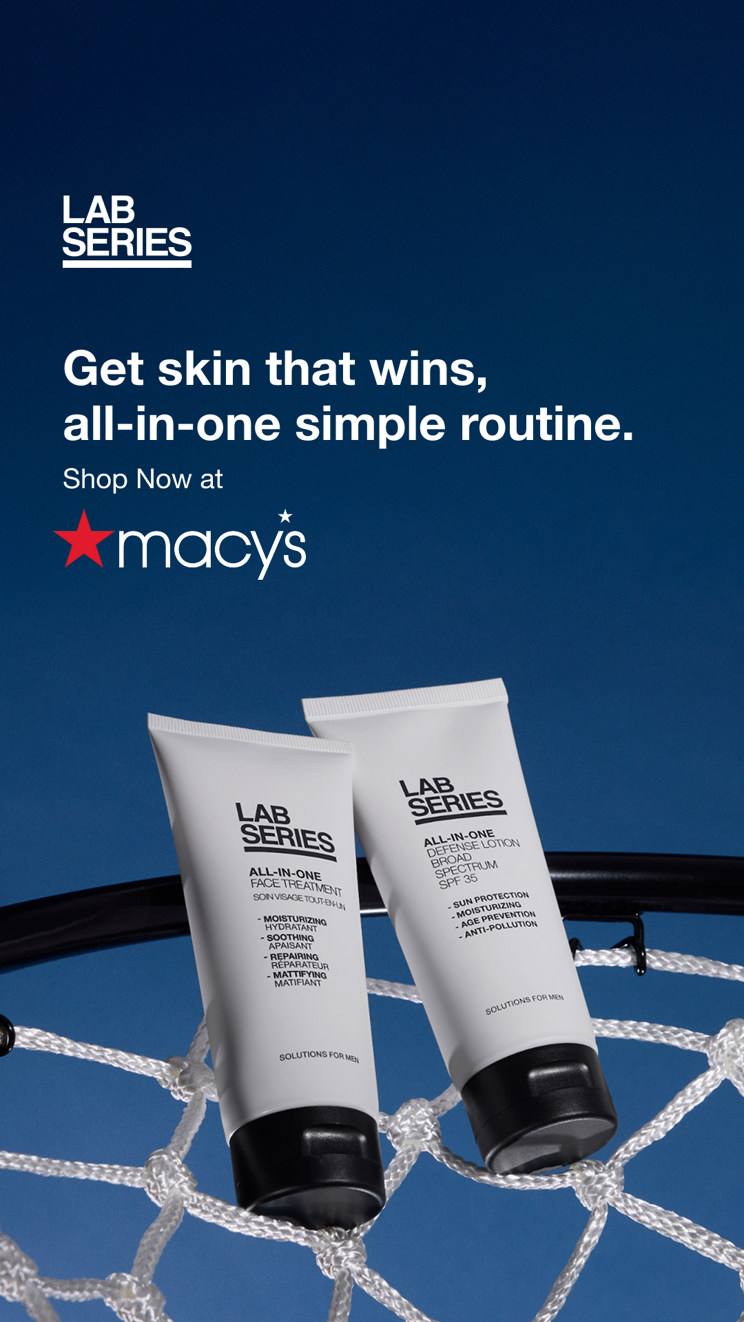 LAB SERIES Facebook ad