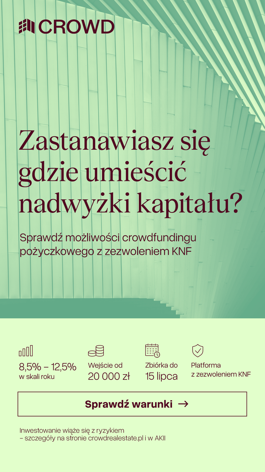 Crowd Real Estate Facebook ad from Jun 30, 2026