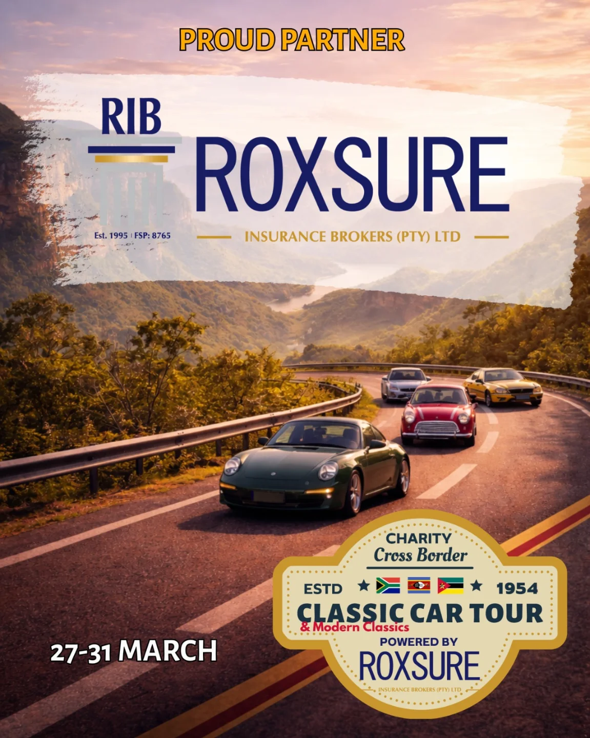 MotorSport Promoters Facebook ad: The Roxsure Classic Car Tour is proudly powered…