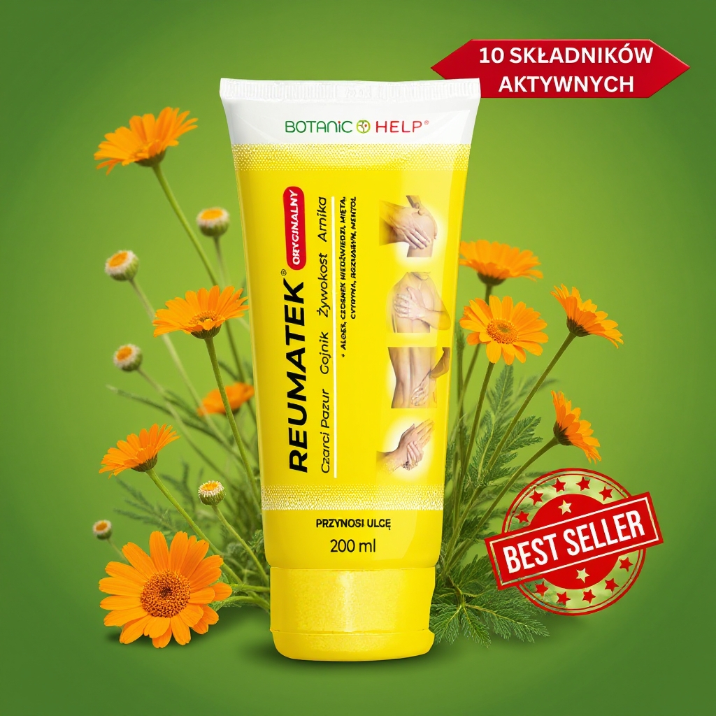 Botanic Help Facebook ad: Polskie, naturalne produkty z doskonałymi opiniami.
