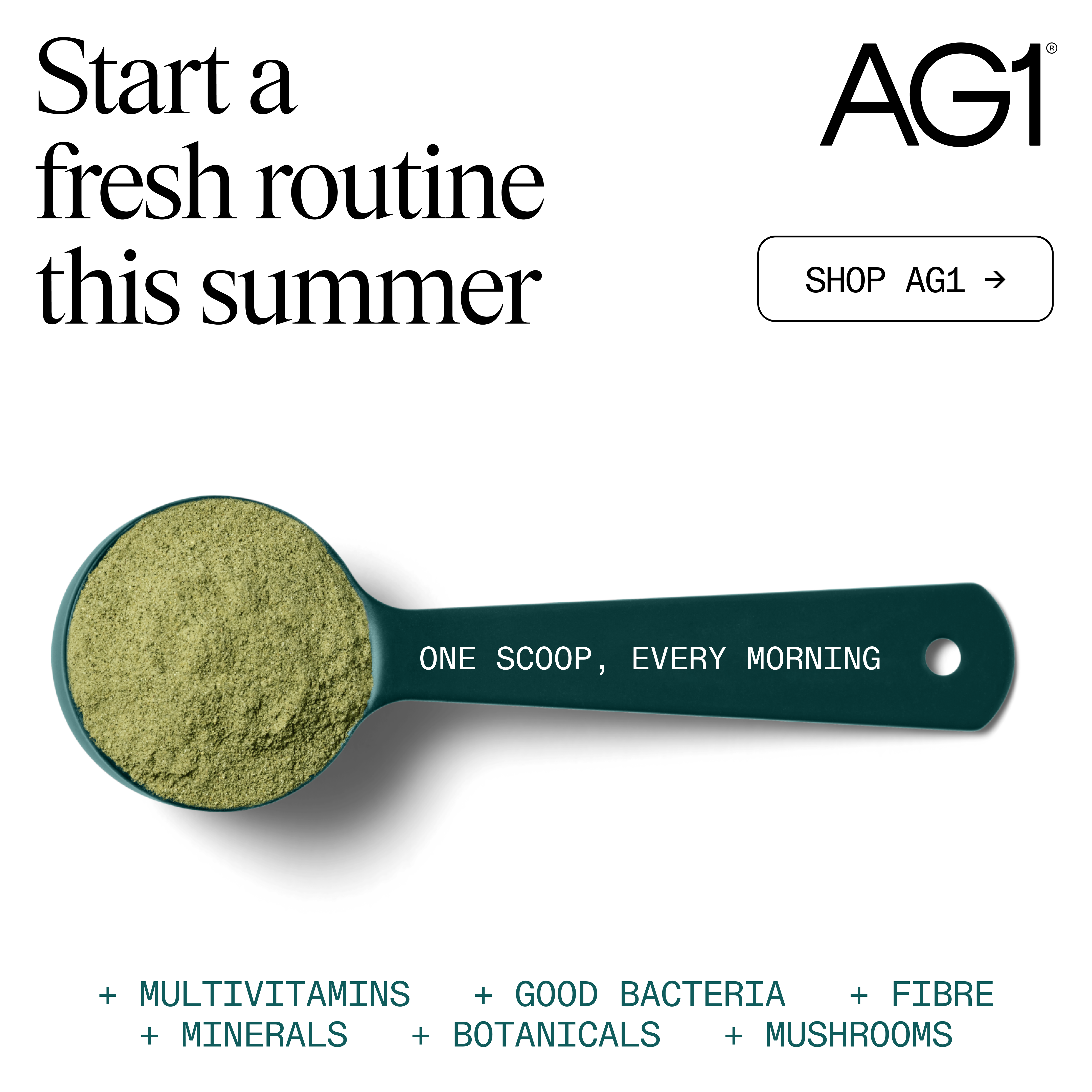 AG1 by Athletic Greens Facebook ad