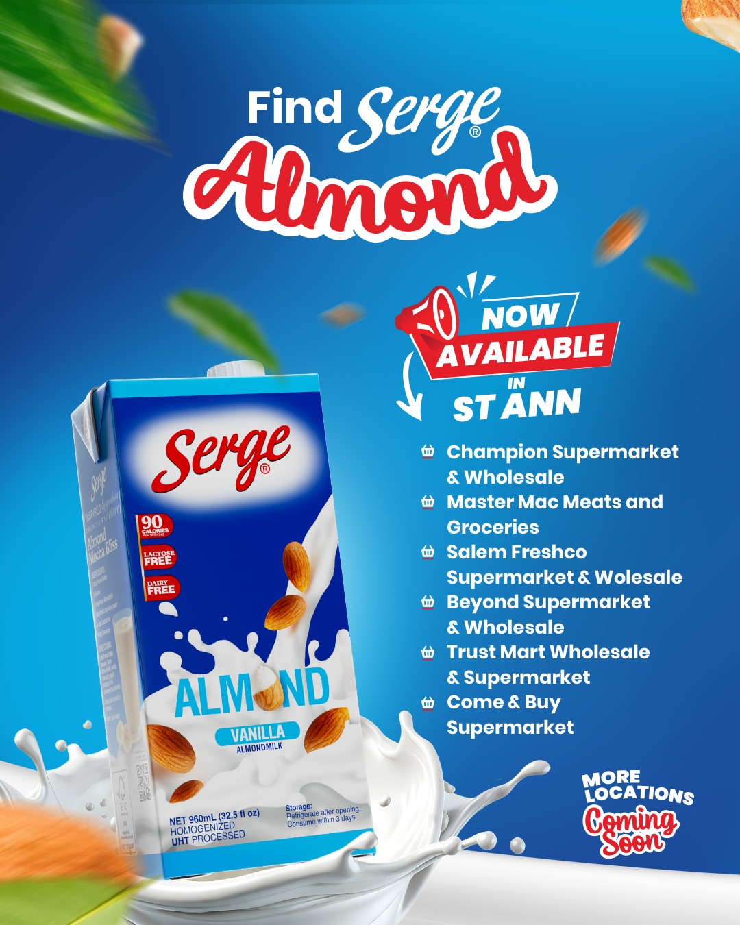 Serge Island Facebook ad: NOW AVAILABLE