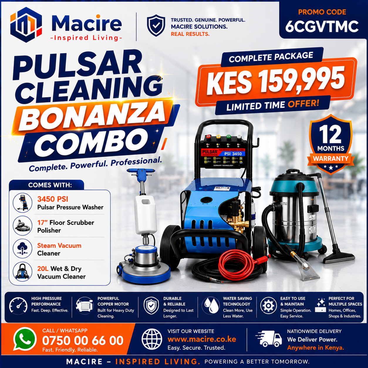 Macire Facebook ad: Chat with us