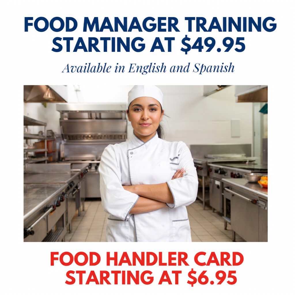 AAA Food Handler Facebook ad: Food Safety Training