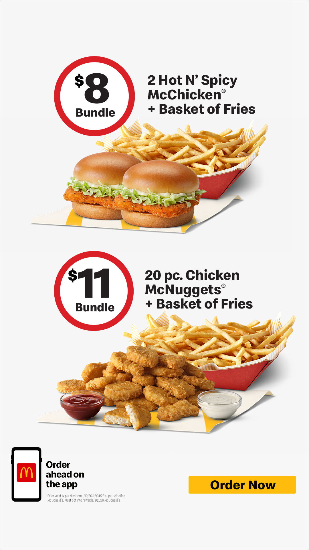 McDonald's Facebook ad