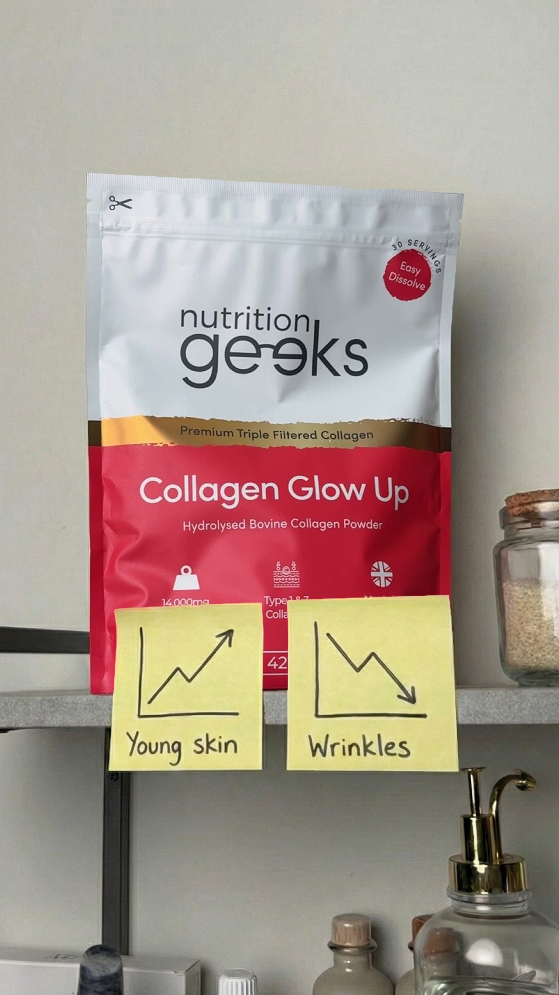 Nutrition Geeks Facebook ad