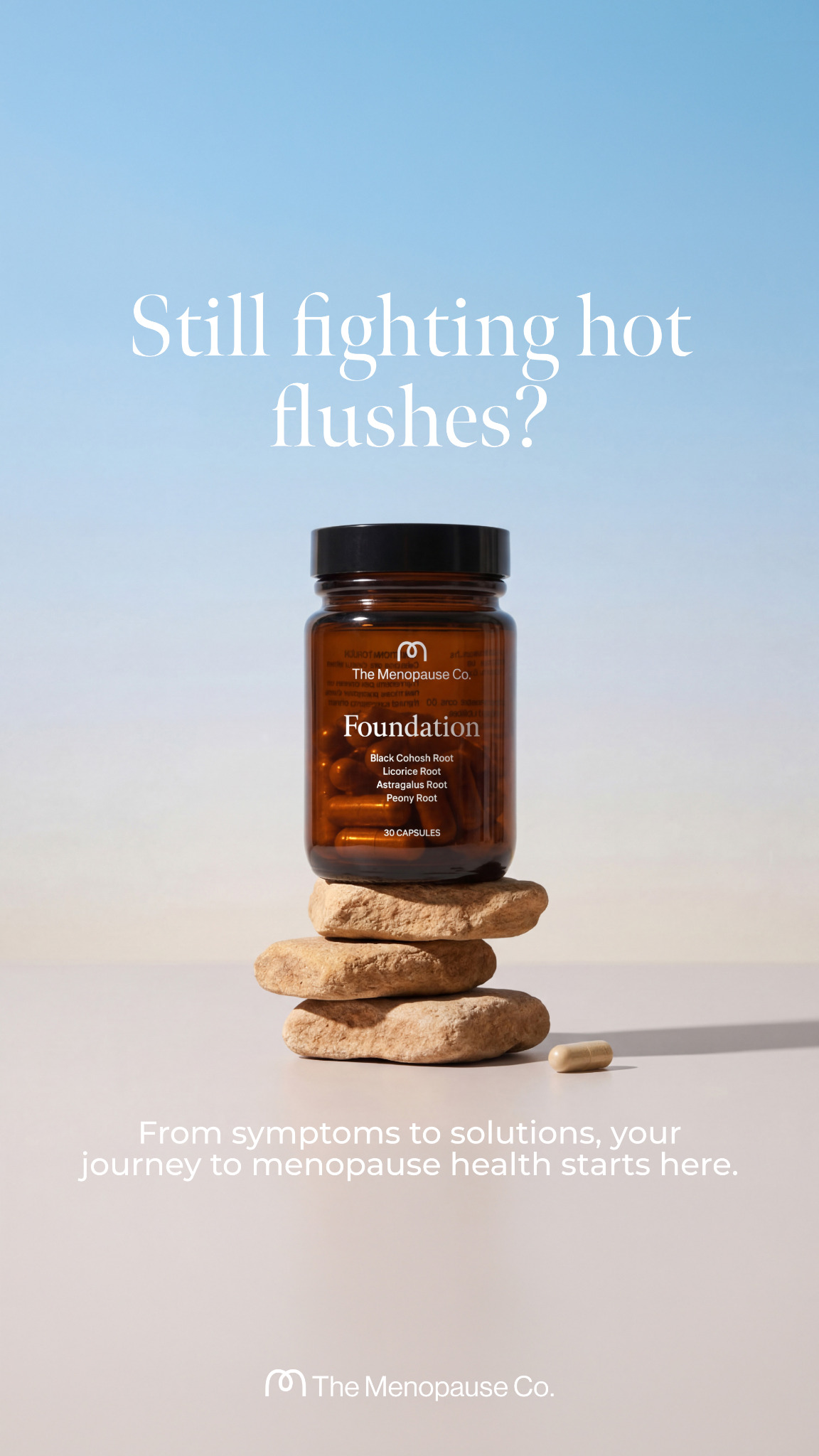 The Menopause Co Facebook ad