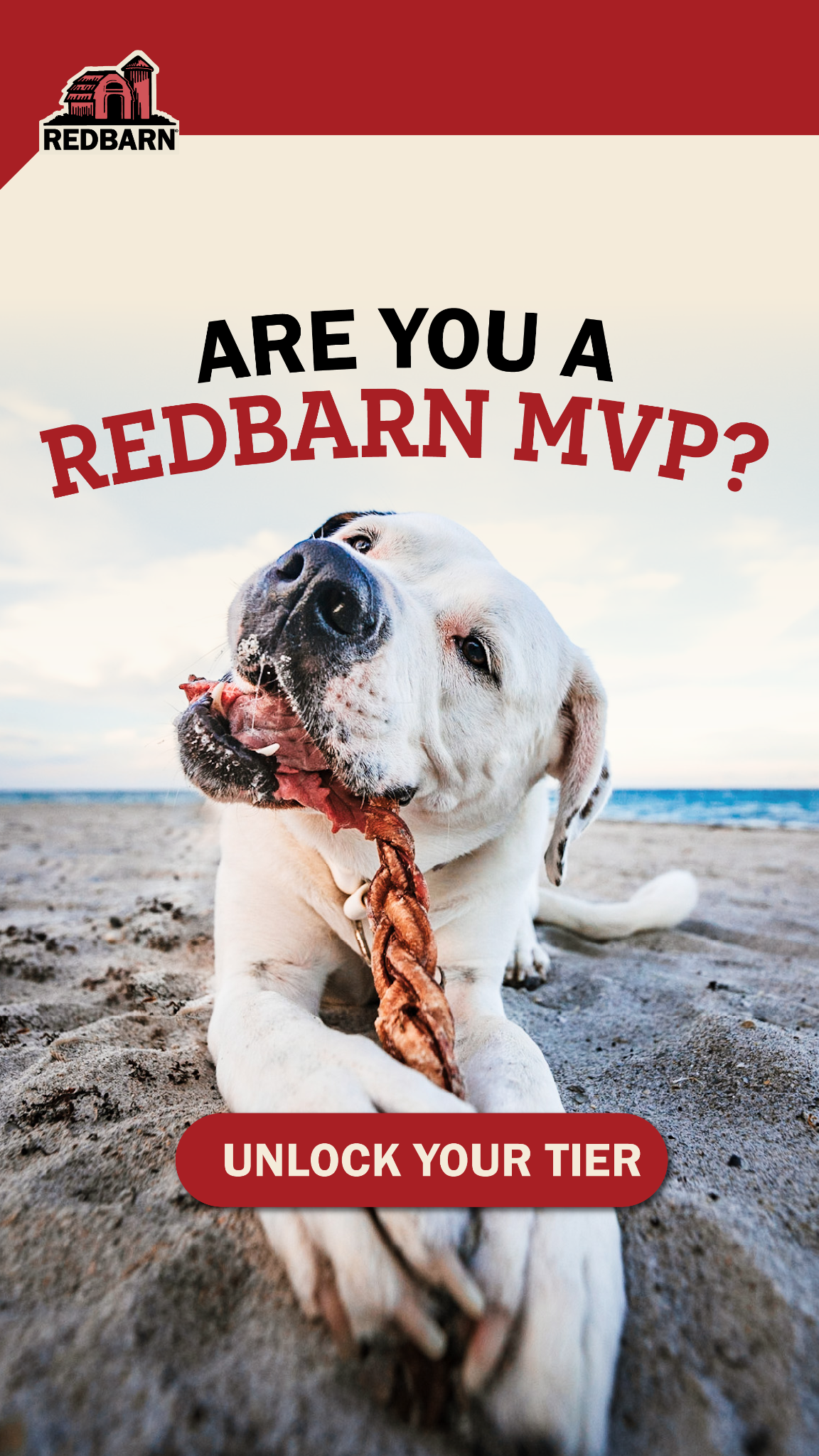 Redbarn Premium Pet Products Facebook ad