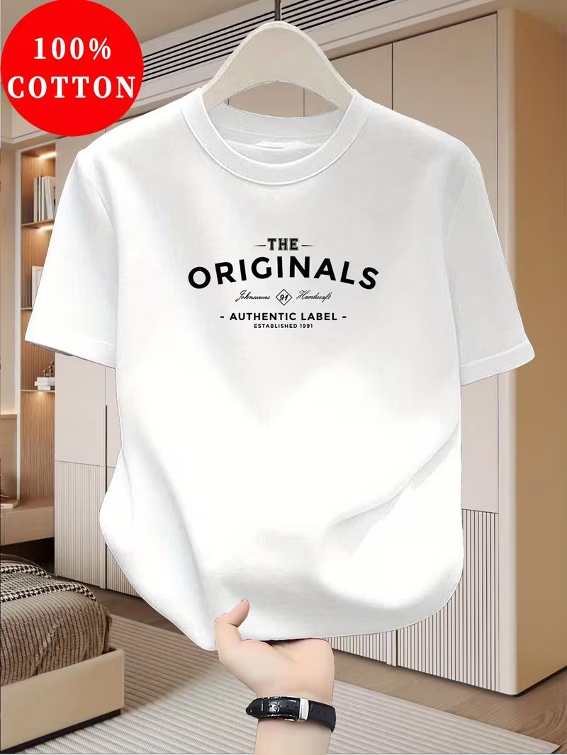 A&S Clothing Facebook ad: Premium 100% Cotton T-shirt for Men Suitable कलर…