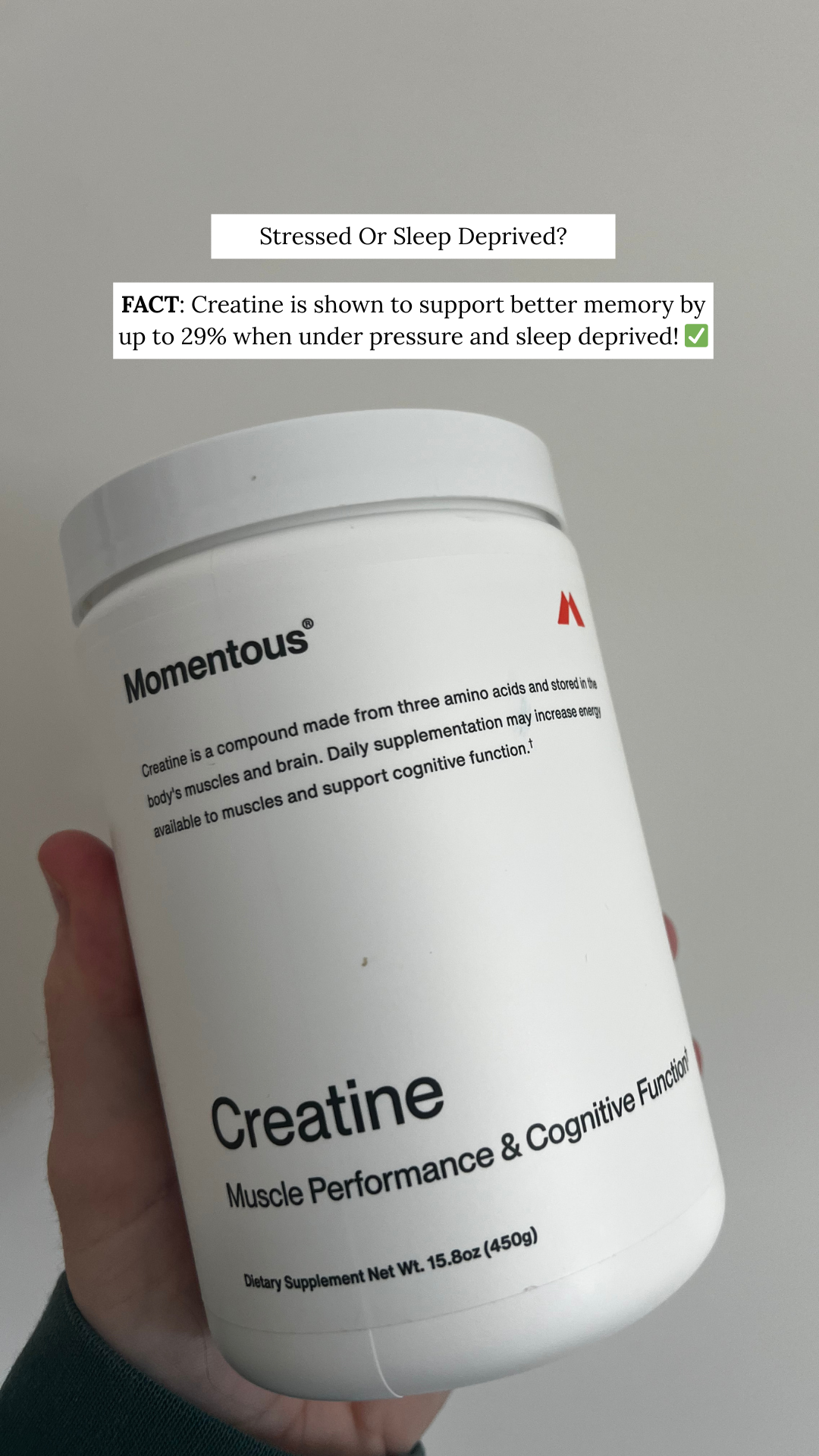 Momentous Facebook ad