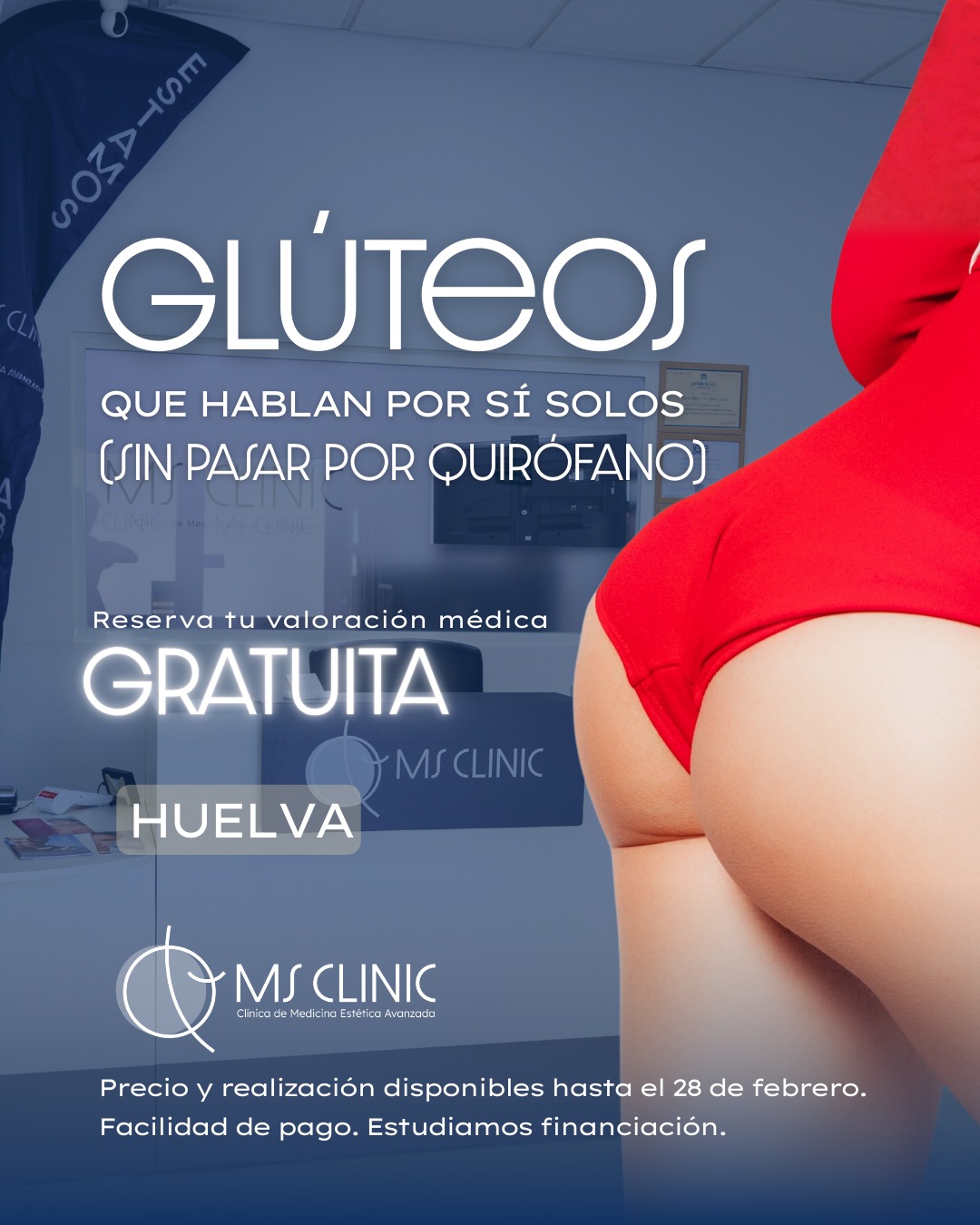 MS Clinic Facebook ad from Apr 14, 2026