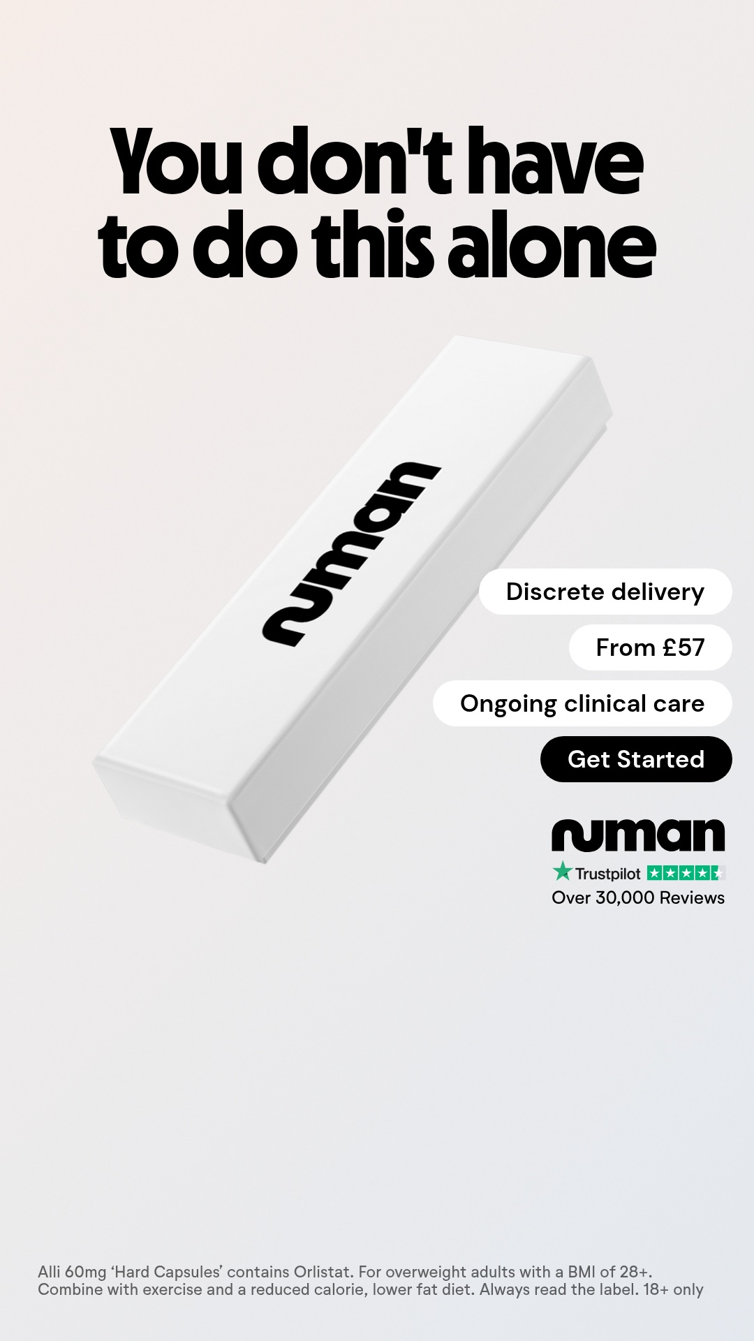 Numan - Digital healthcare Facebook ad