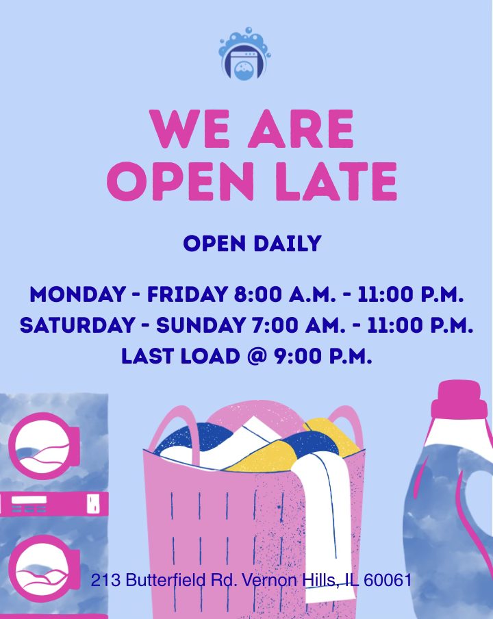Vernon Hills Laundry- Laundromat Facebook ad from Jul 24, 2026
