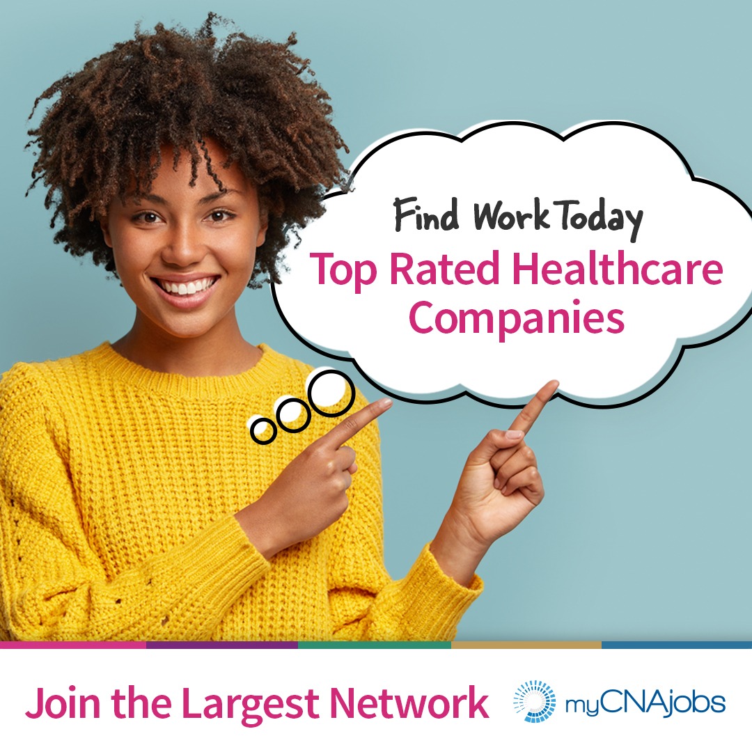 myCNAjobs Facebook ad from Aug 1, 2025