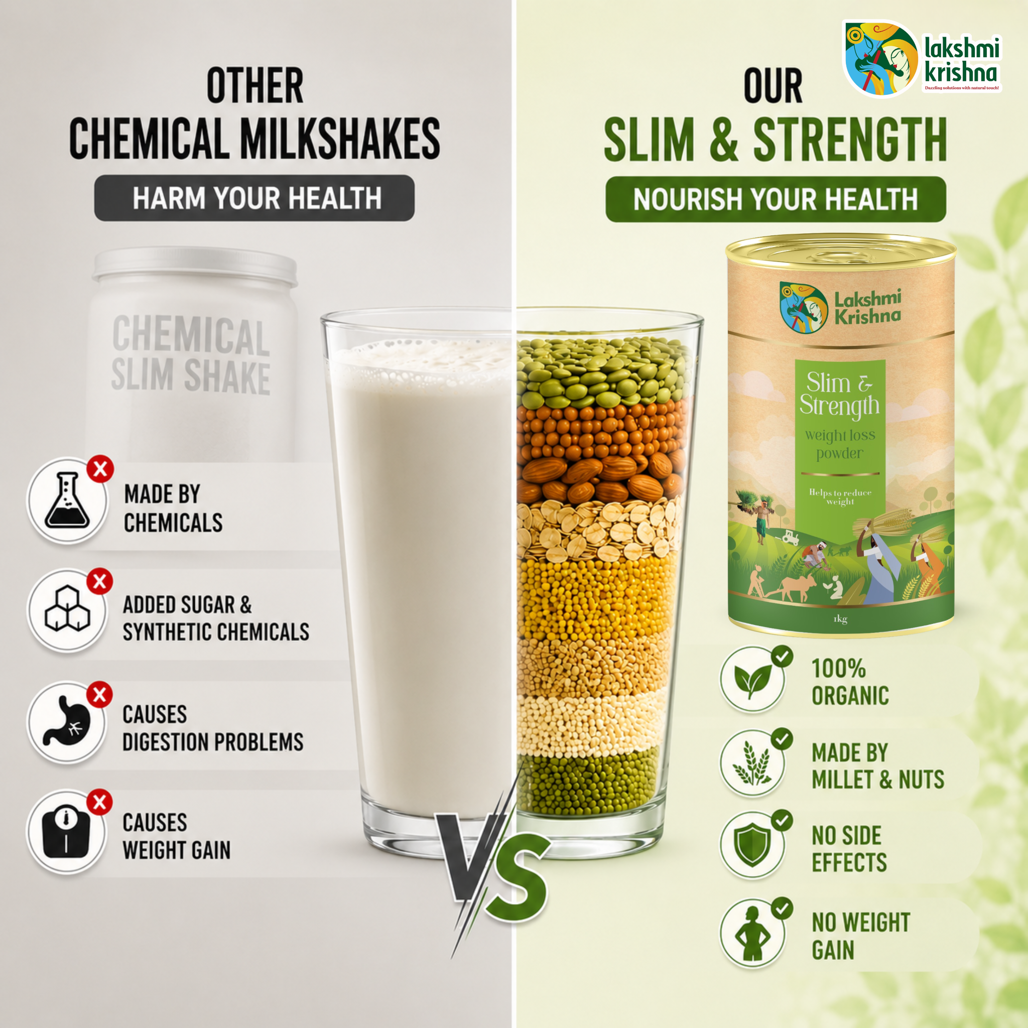 Lakshmi Krishna Naturals Facebook ad
