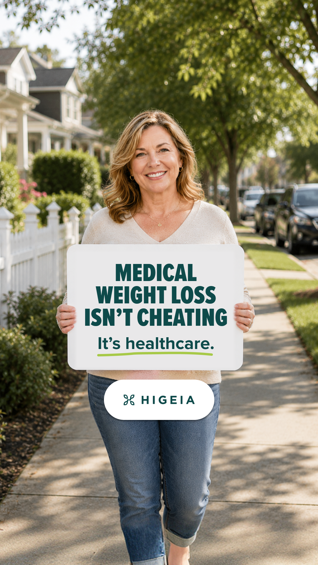 Higeia Facebook ad: A Smarter Way to Lose Weight