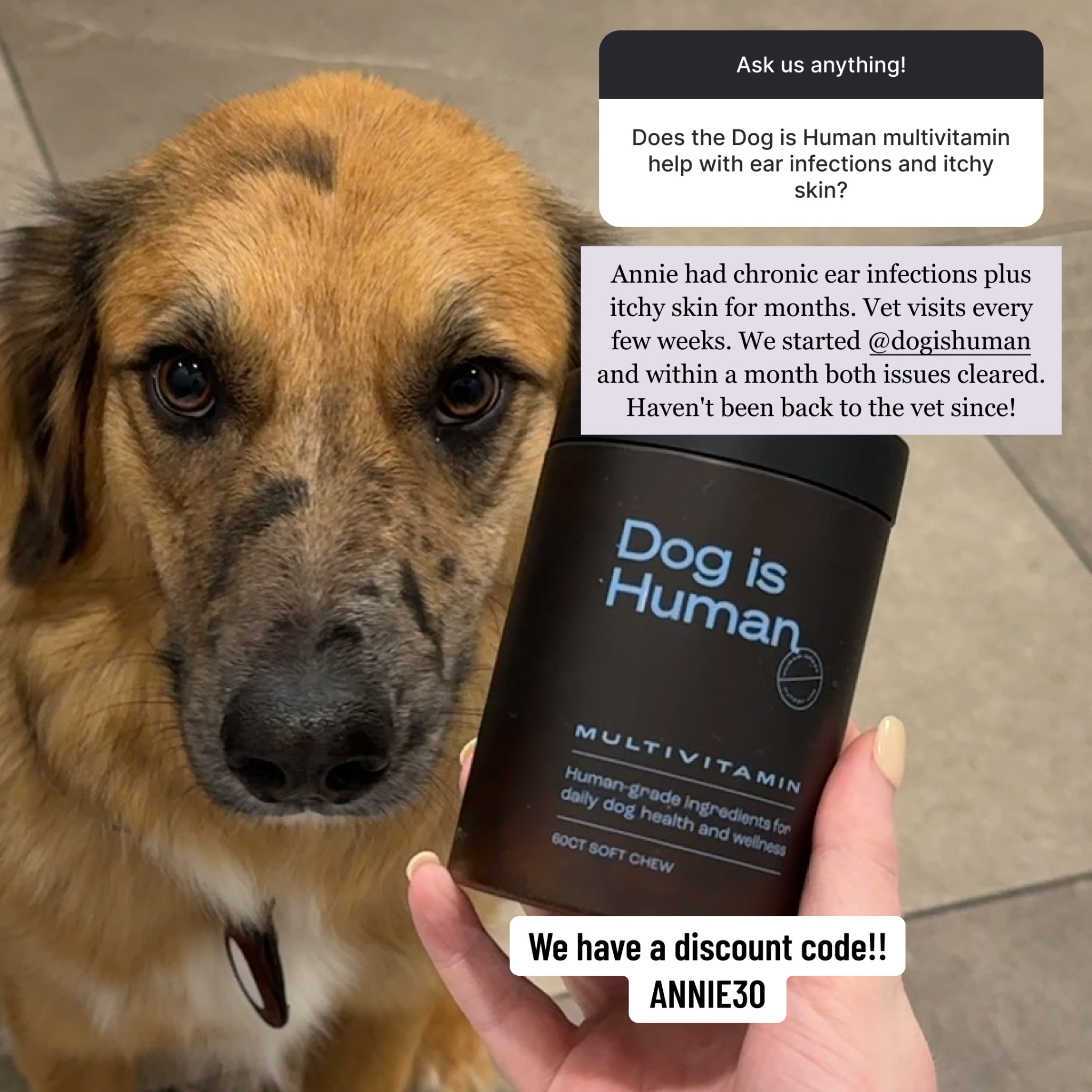 Millie & Annie Facebook ad