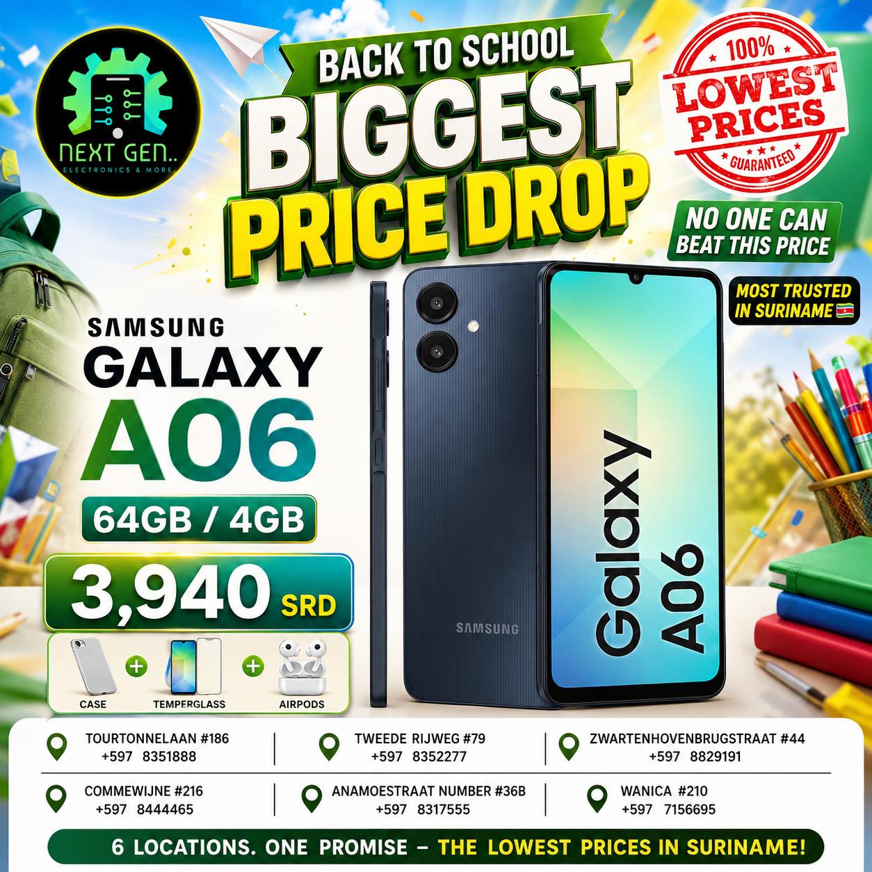 Next Gen Electronics N.V Facebook ad: BACK TO SCHOOL DEAL ALERT!