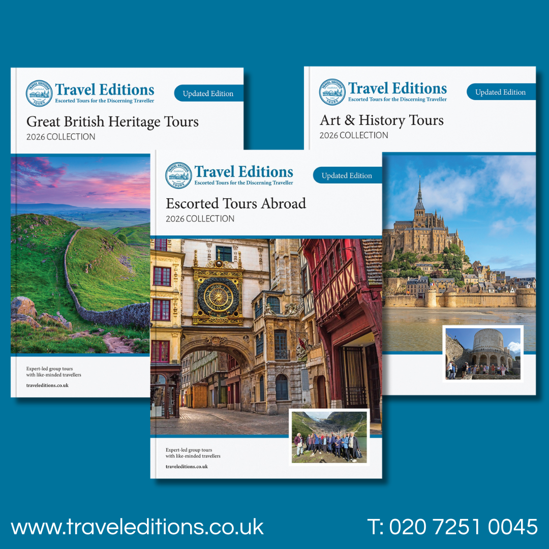 Travel Editions Facebook ad from Jan 22, 2026