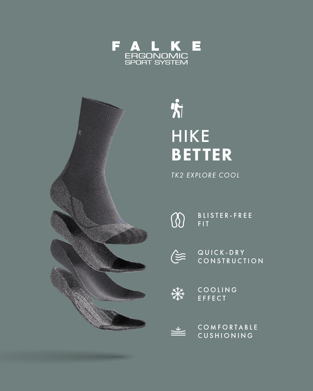 FALKE Ergonomic Sport System Facebook ad